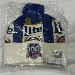 Miller Lite New York Giants Beanie